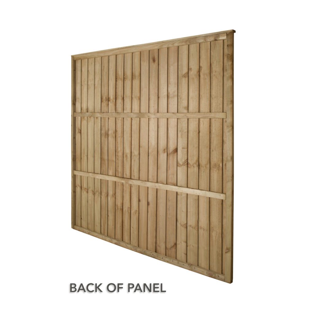 Forest Garden 6ft x 6ft Pressure Treated Closeboard Fence Panel – Pack of 4 5013053167823 2